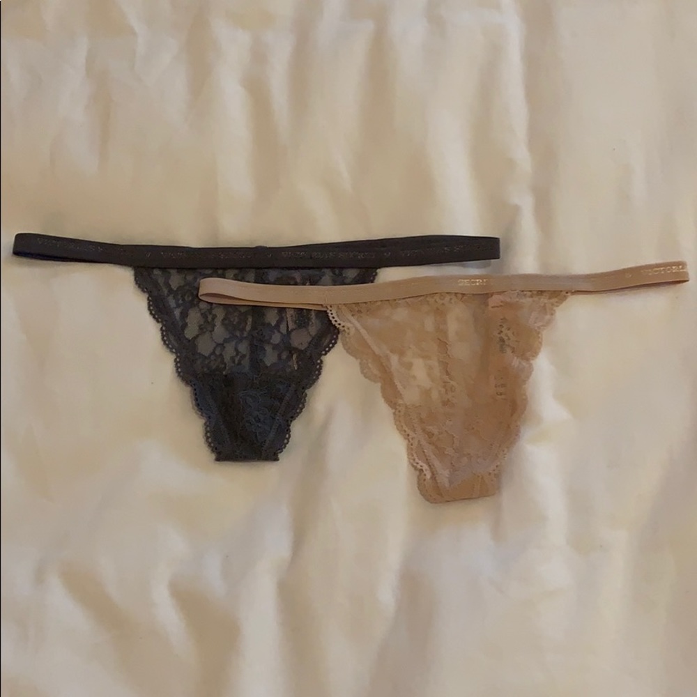 NWT Victoria’s Secret V-String Thongs